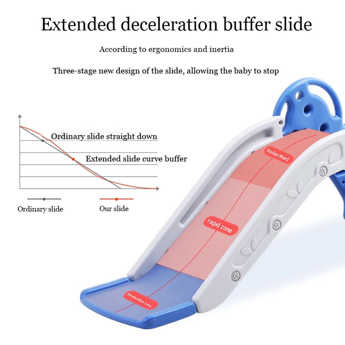 Indoor & Outdoor Baby Tree Play Slide For Kids & Toddlers