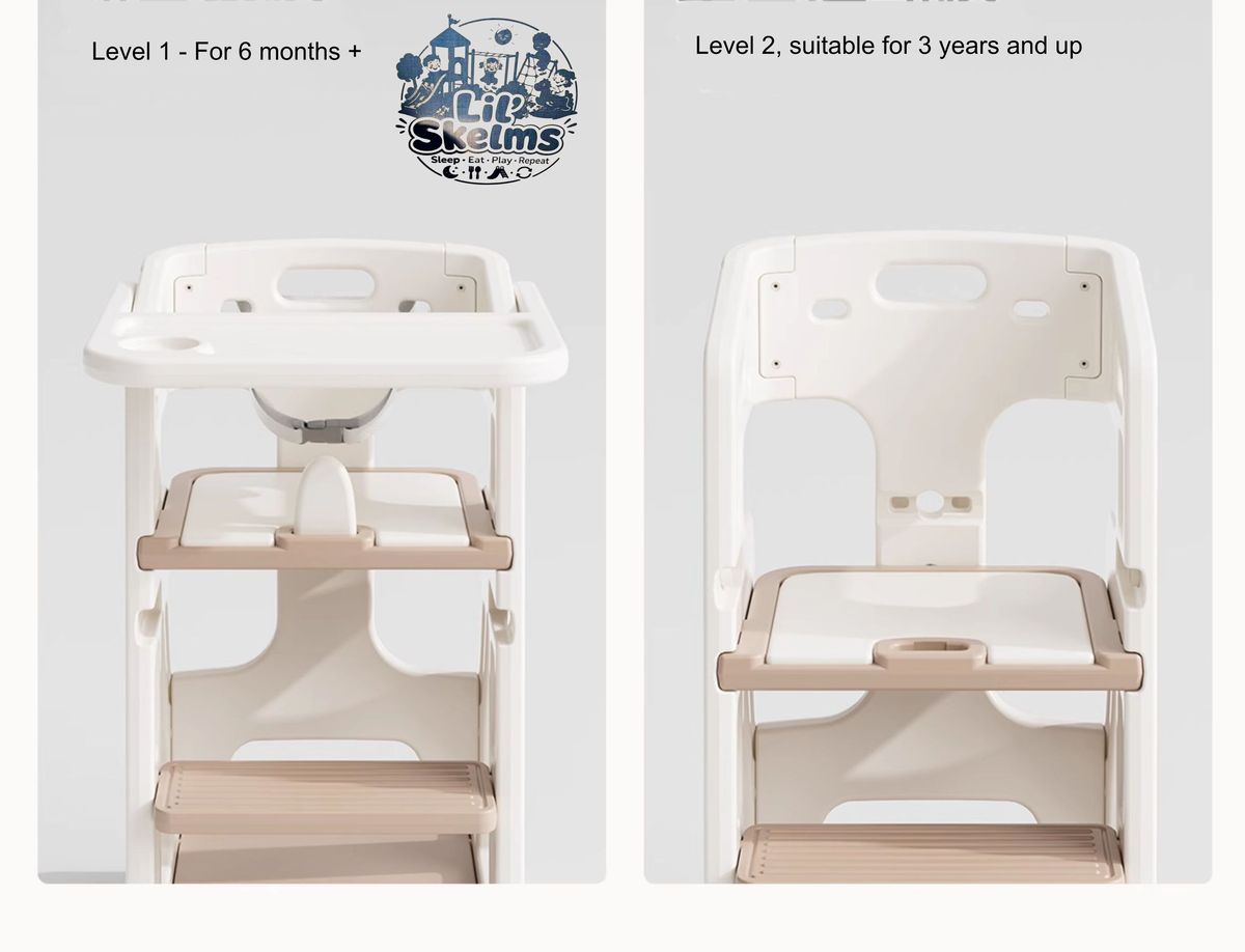 Lil' Skelms 3in1 Kids Adjustable Height Dining Chair & Activity Table