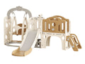 Lil' Skelms 9in1 Toddlers Fully Elevated Slide, Swing, Hoop Playset