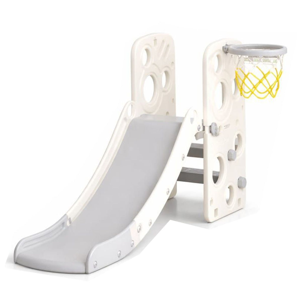 Lil' Skelms 2in1 Toddlers Activity Full Slide With Basketball Hoop