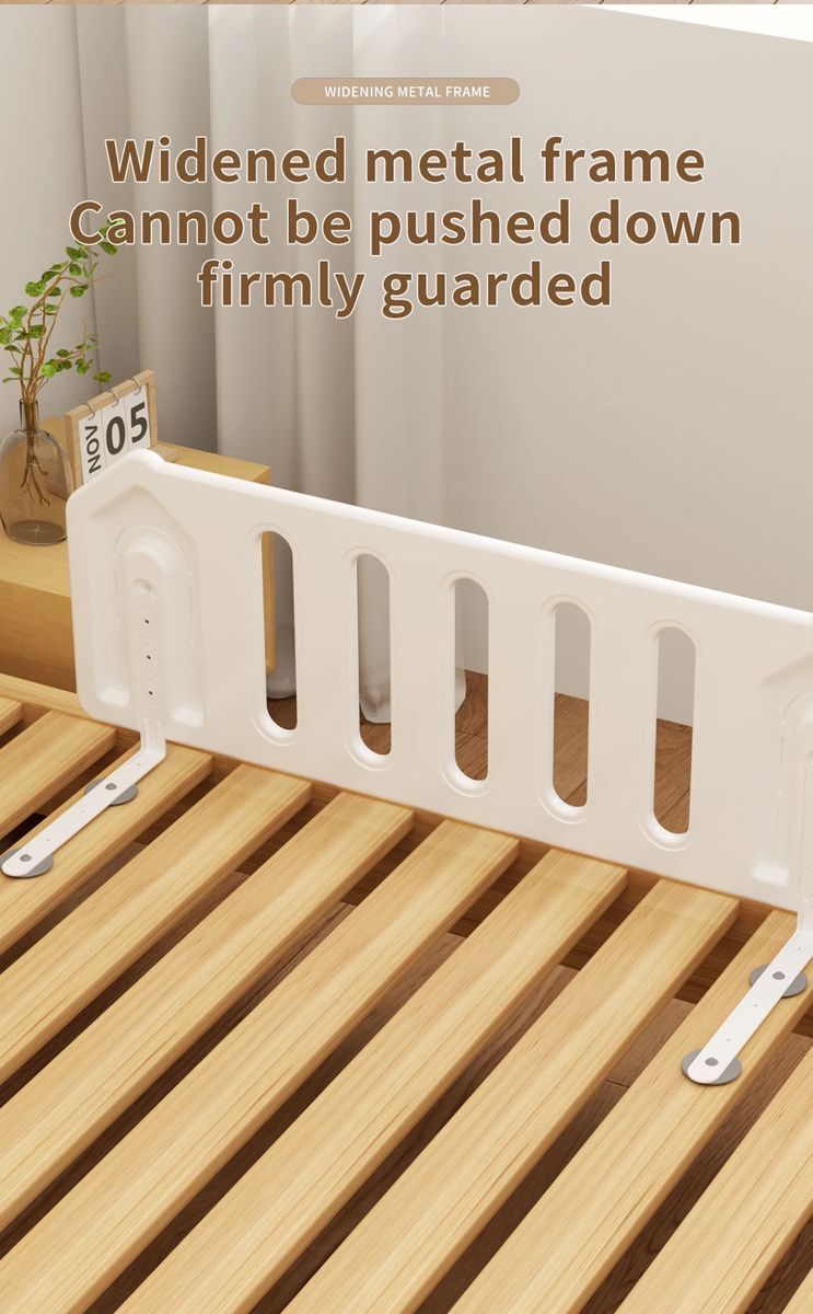 Lil' Skelms Kids Safety Rail for Toddlers and Children - Secure Bed Guard