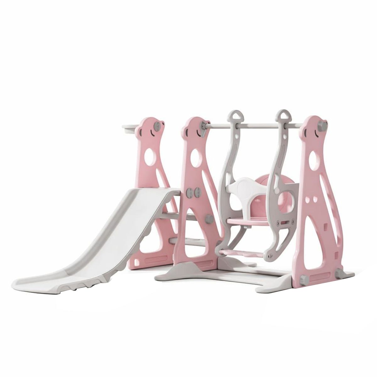 Lil' Skelms 3in1 Children's Swing, Slide & Basketball Hoop Play Set