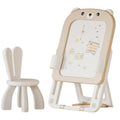Lil' Skelms Kids Adjustable Rabbit Drawing Board & Chair Set